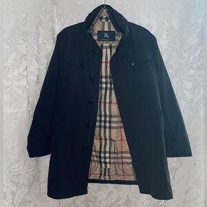 🔥🔥BURBERRY PADDED JACKET COAT WITH REMOVABLE LINING & HOOD SZ M / GREAT COND!